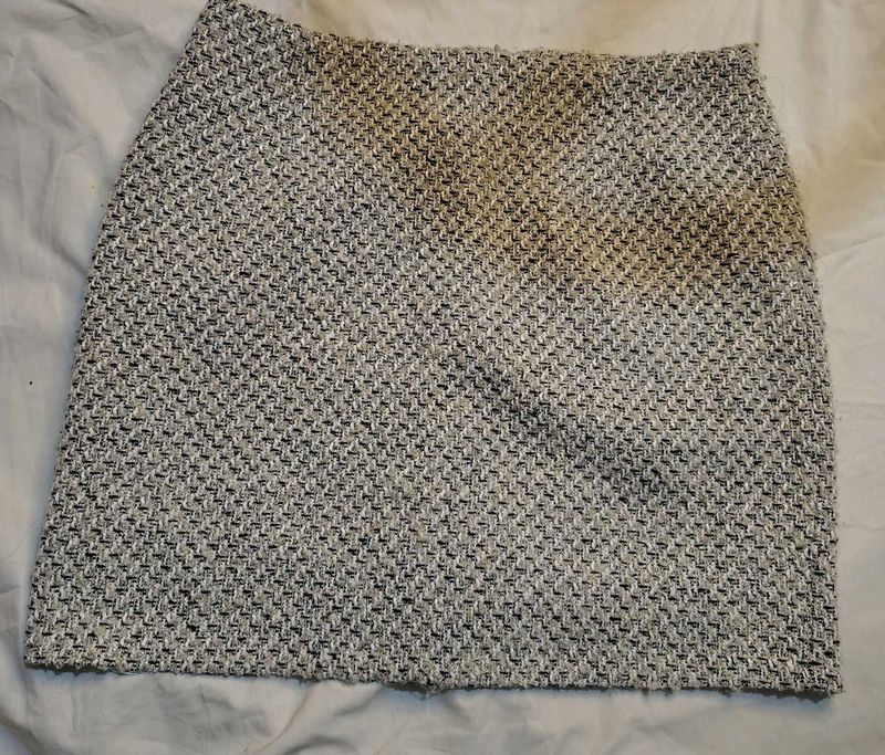 Textured Tweed Mini Skirt