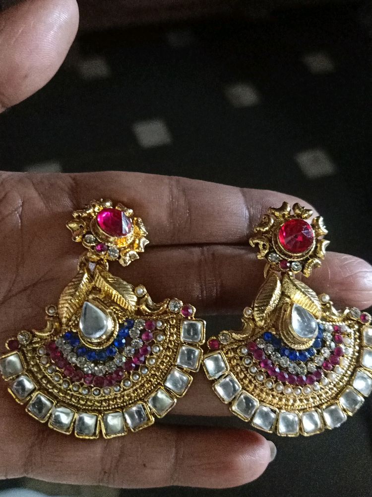 Kundan Earings