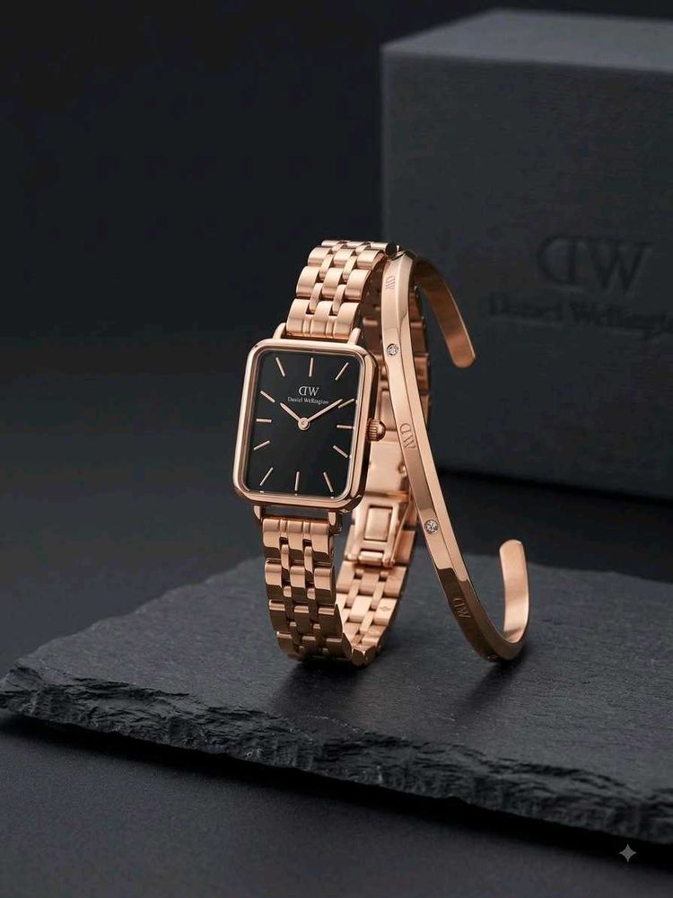 Daniel Wellington (COPY)Rose Gold Watch &amp; Bracelet