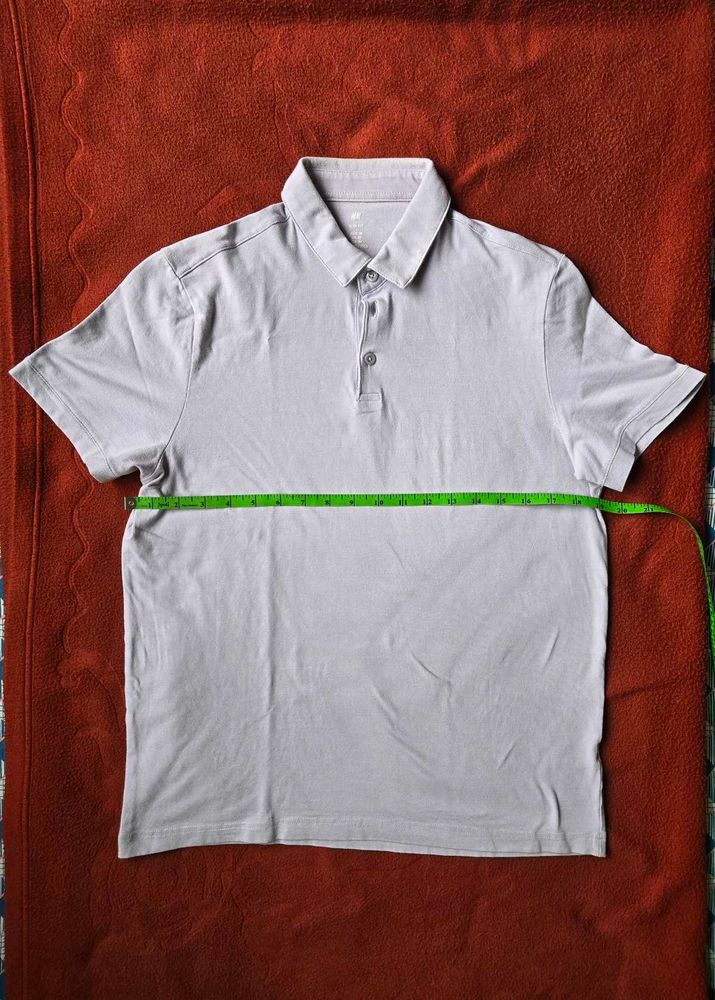 Men's H&amp;M Slim fit Lavender Polo T-Shirt