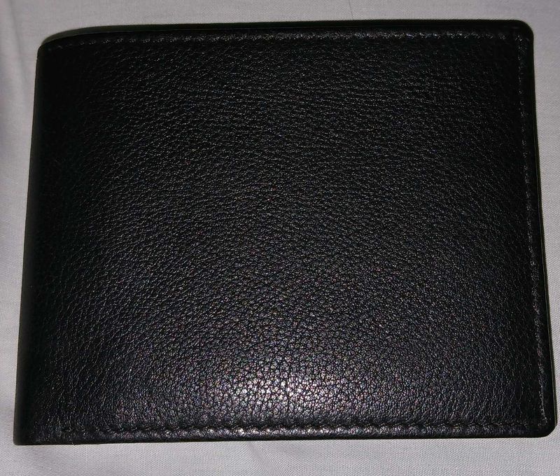 Classic New Black Leather Wallet