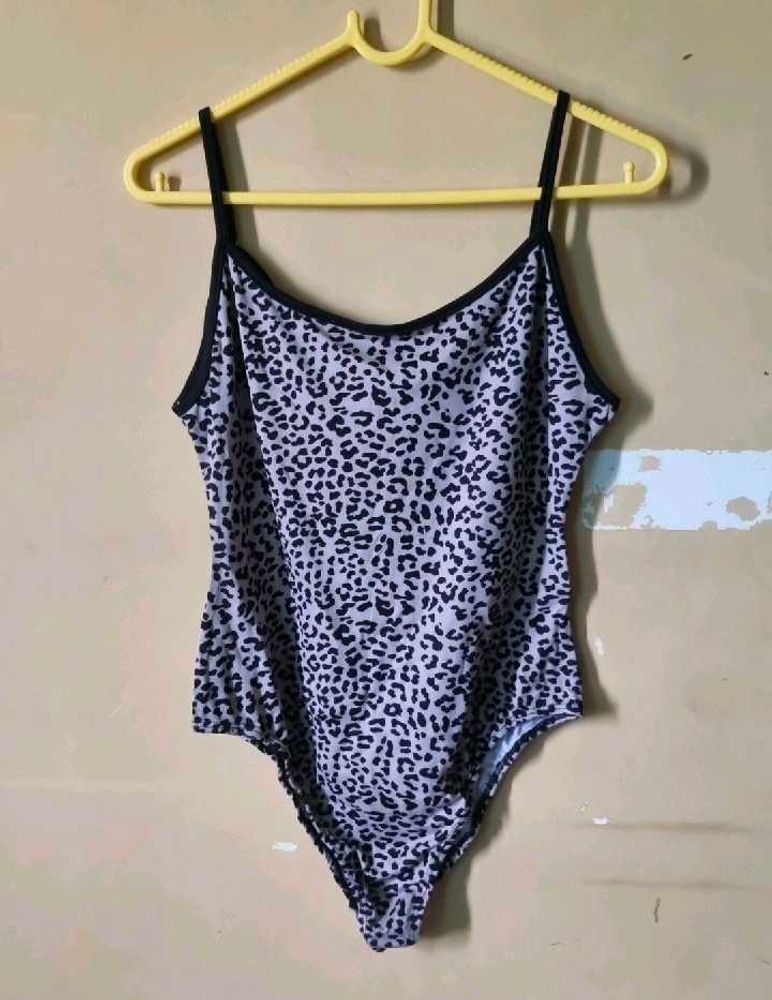 Leopard Strappy Bodysuit