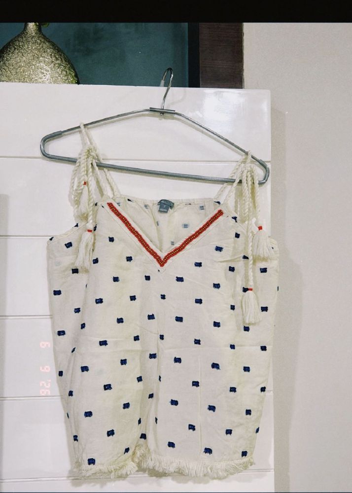 Boho Print Spaghetti Strap Top
