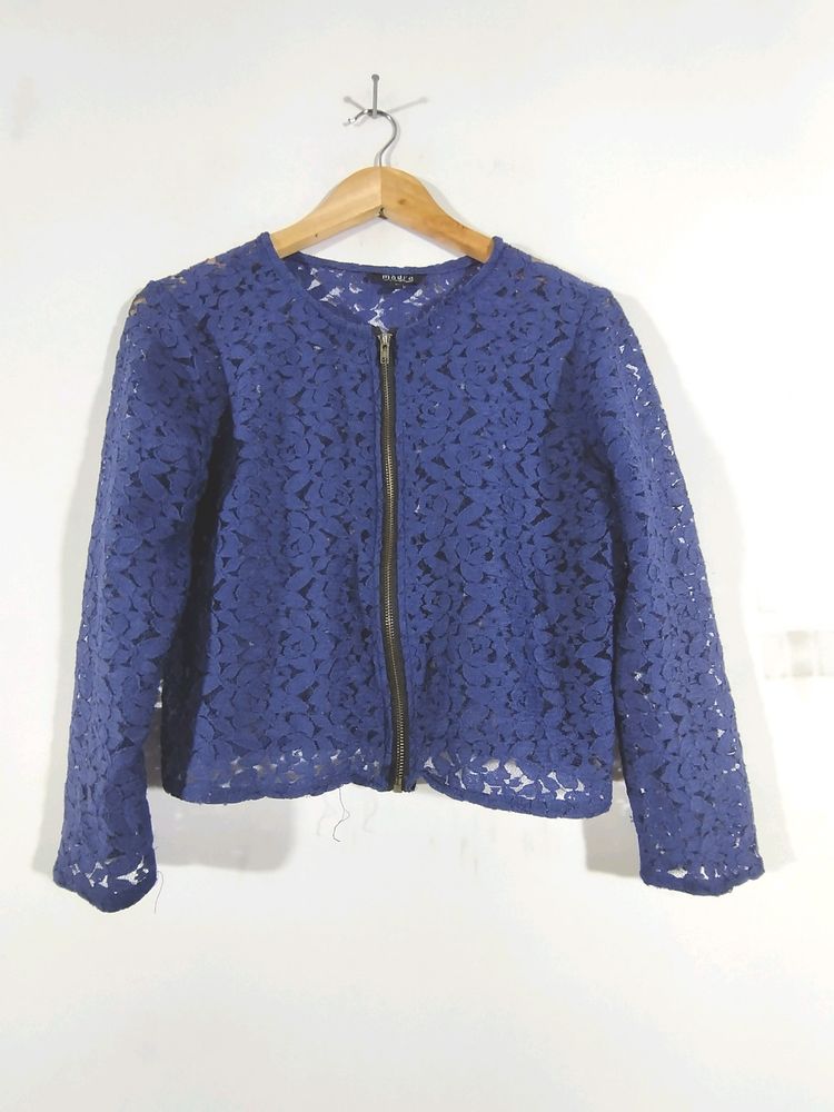 Navy Blue Lace Top (Women's).....