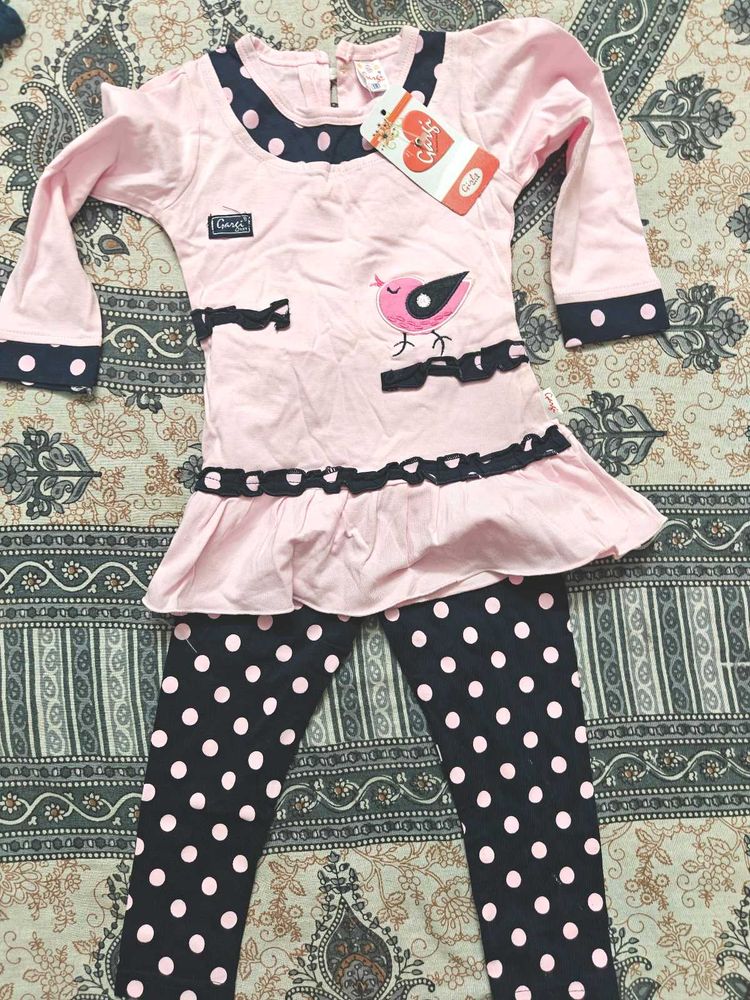 Cute Girl's Pink Outfit