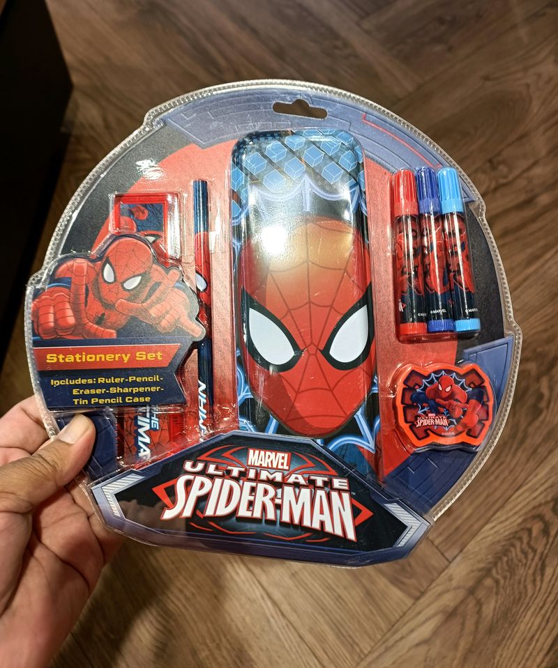 Kids Spiderman Stationary Gift 🎁 Set