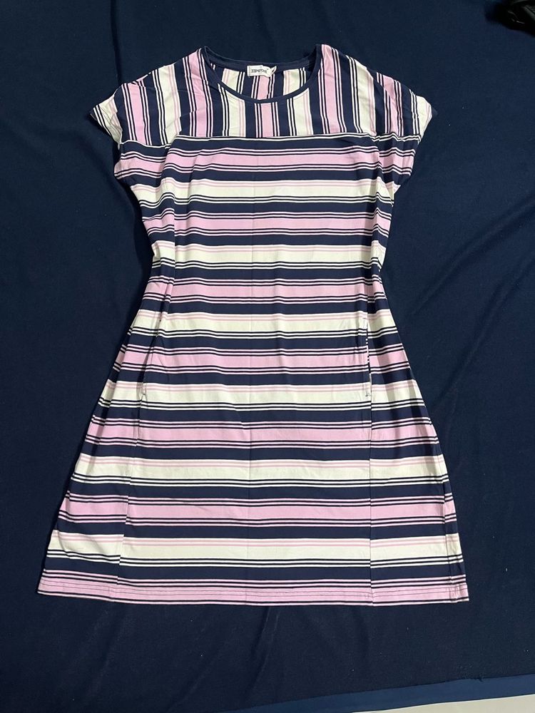 Striped Casual Dress