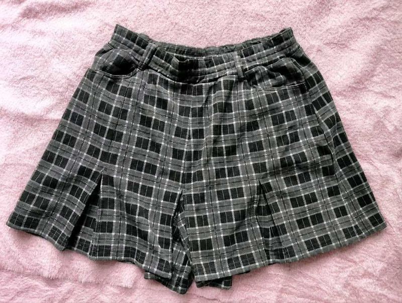 Fila Plaid Pleated Skorts