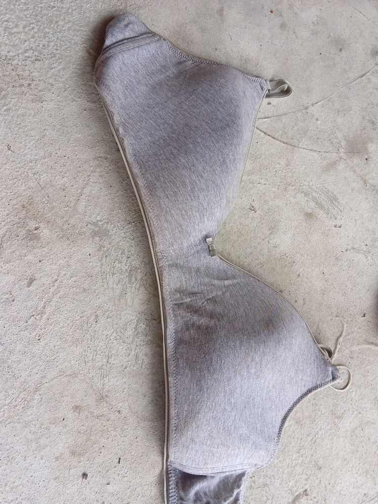 Comfortable Grey Bra