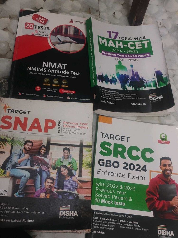 MBA Entrance Exam Prep Books