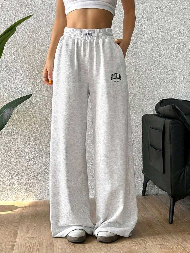Brooklyn Wide Leg Sweatpants