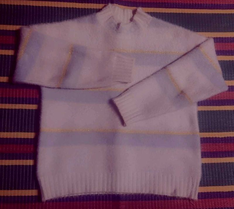 Striped Knit Pullover