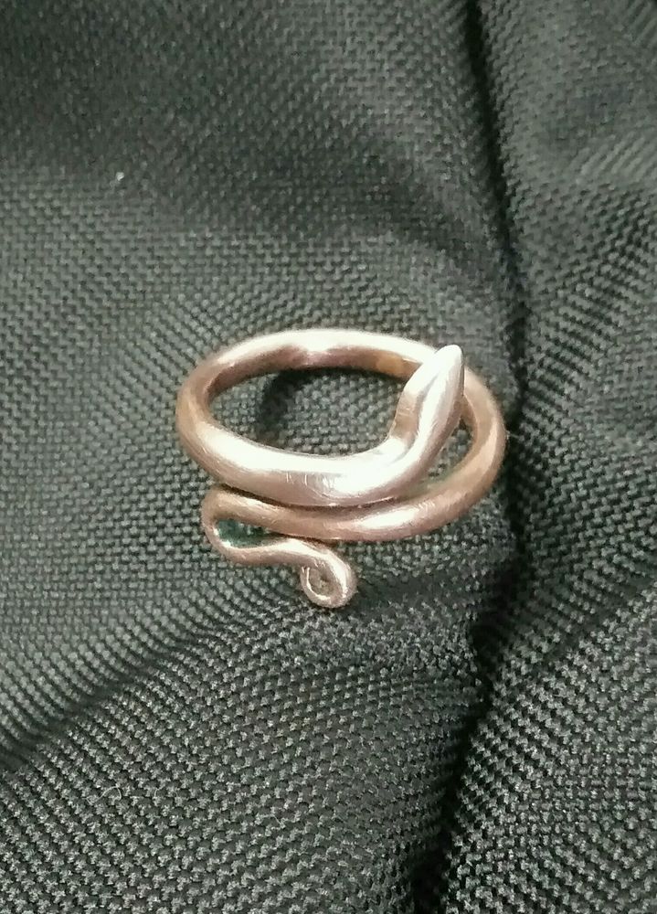 Unique Snake Wrap Ring copper