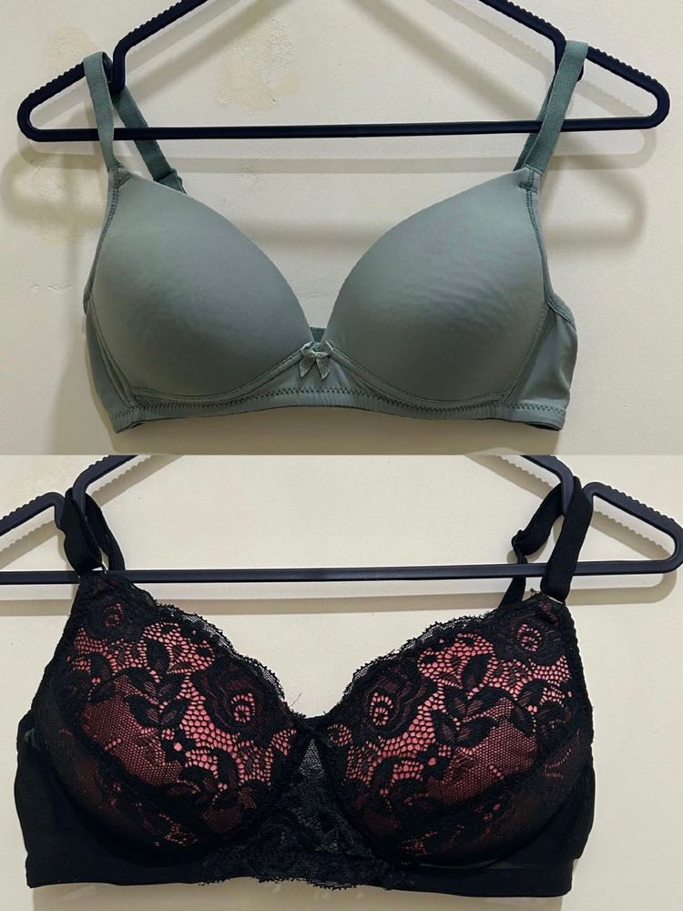 2 Padded Bras