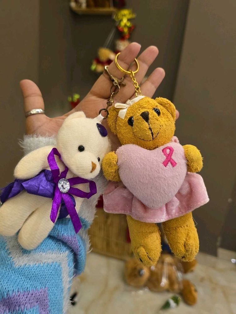 Cute Teddy Bear Keychains