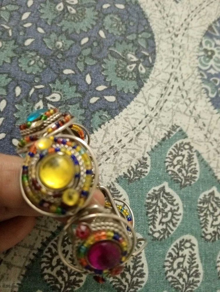 Boho Beaded Bangle