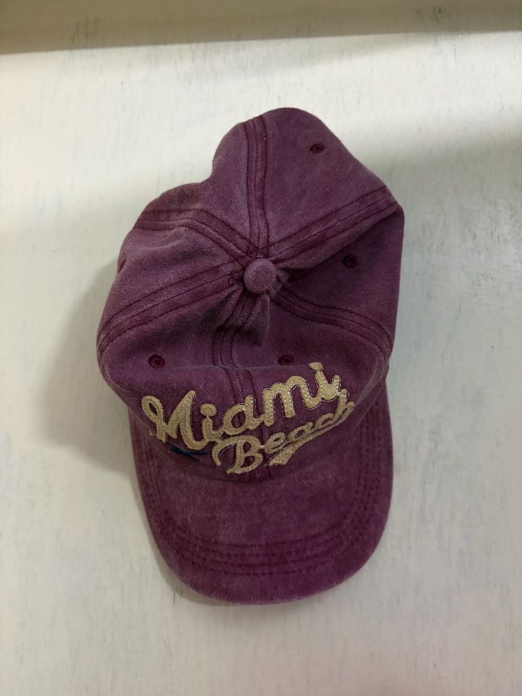 Vintage Miami Beach Baseball Cap