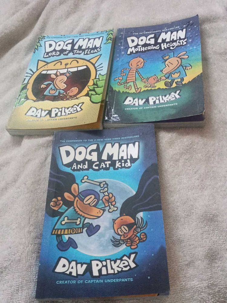 Dog Man Book Set (3 Books)