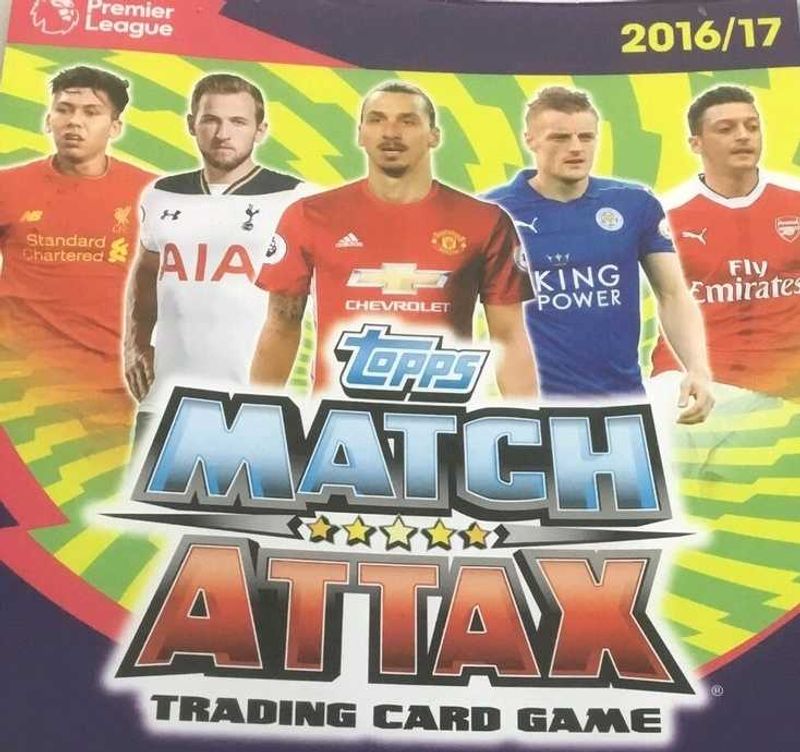 MATCH ATTAX 2016-17 Football Cards