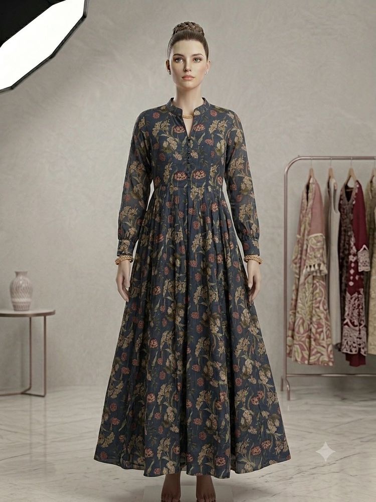 Floral Print Maxi Dress