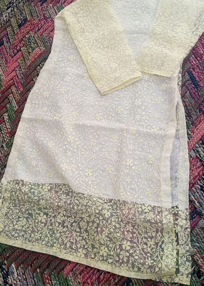 Yellow Net Suit Kurta 🧡🧡🧡🧡