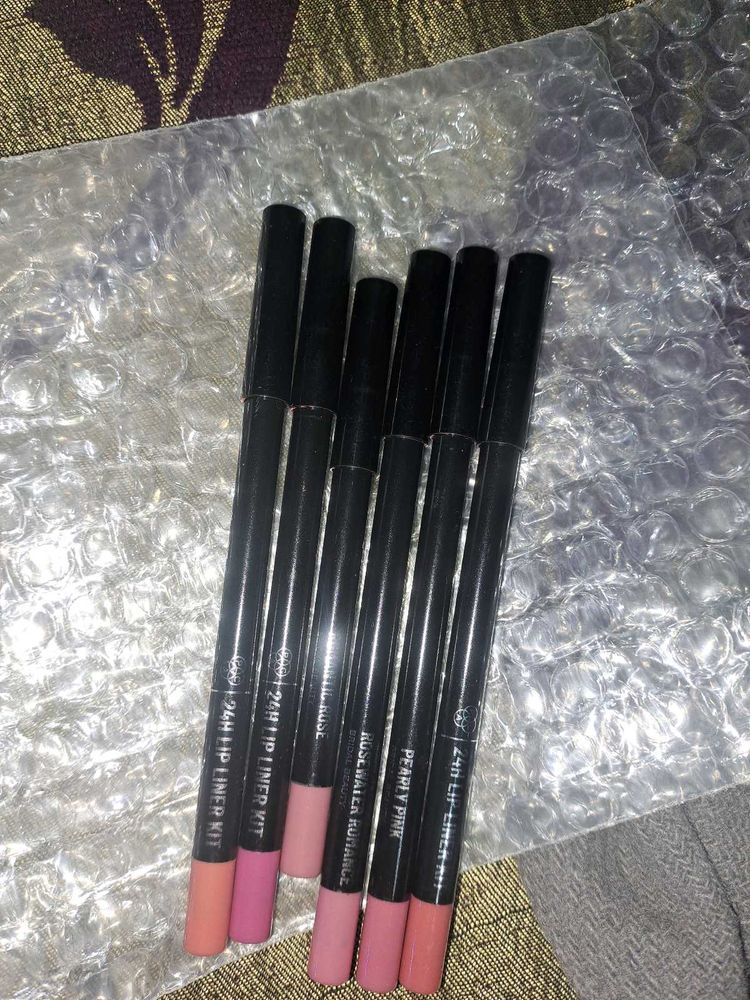 Pac bridal Lip Liner Kit - 6 Colors