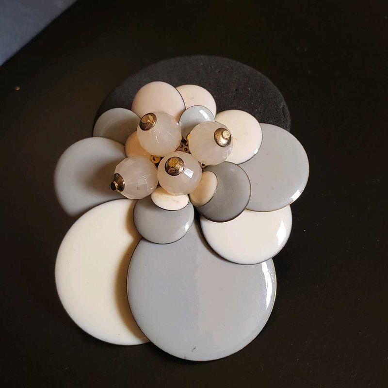 Vintage Circle Brooch