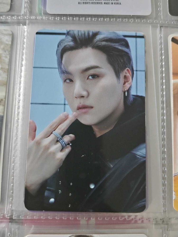 Suga Proof Official Photocards