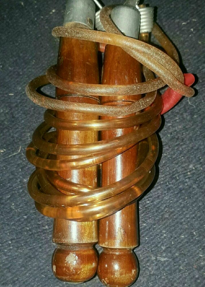 Skipping Rope With Wooden Handle