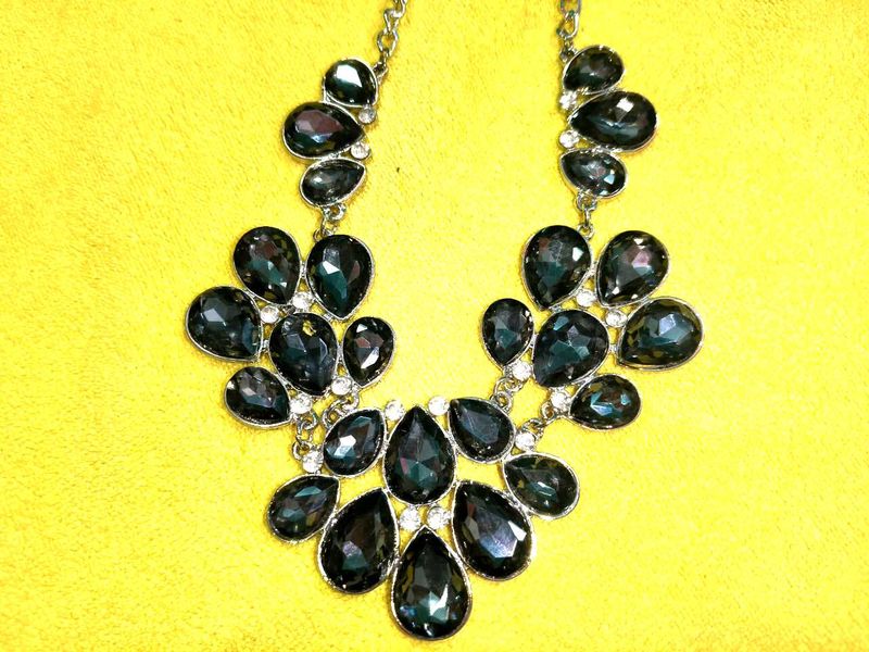 Gemstone Statement Necklace