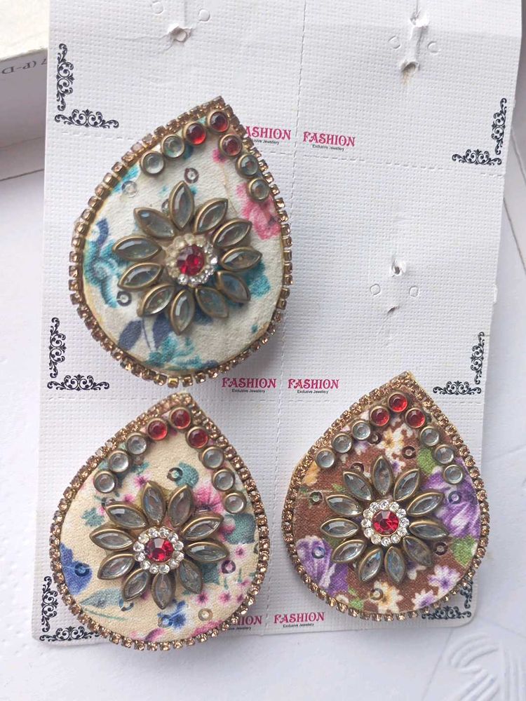 Vintage Floral Saree pins