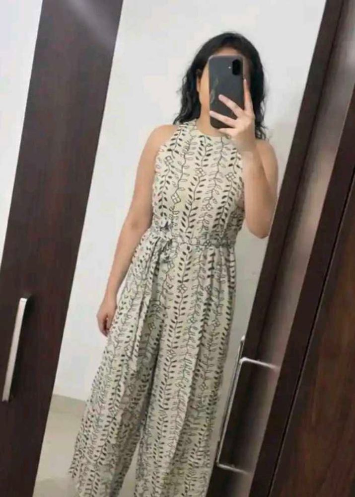 Stylish Printed Jumpsuit
