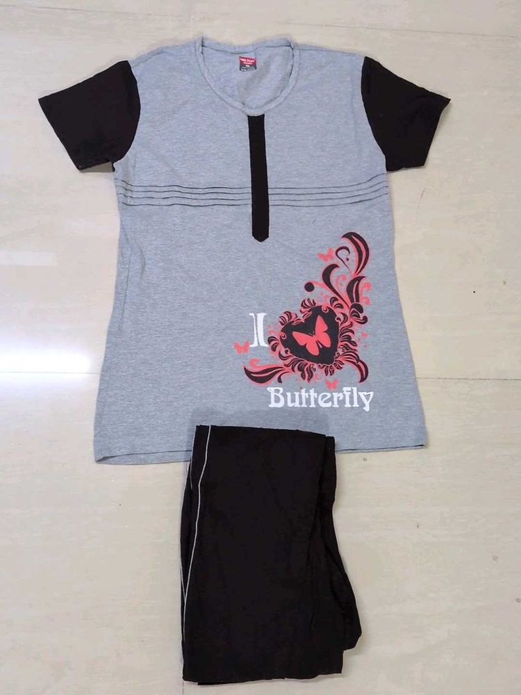 Cute Butterfly Pyjama Set