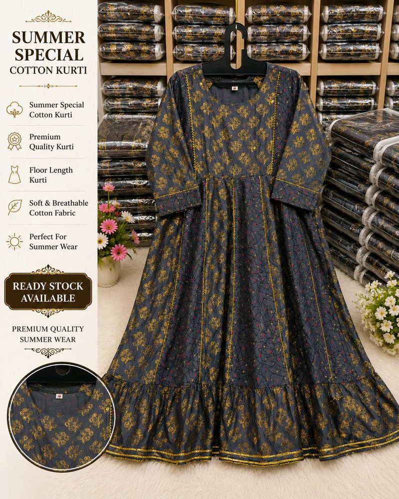 🇳🇿💫🎀Summer Special Cotton Kurti