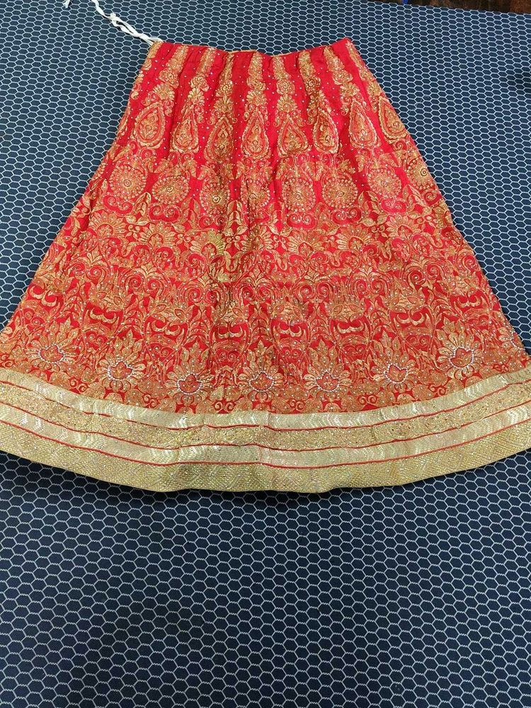 festive bridal skirt