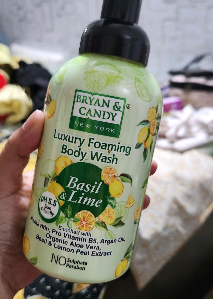 Bryan And Candy Luxury Foaming Body Wash