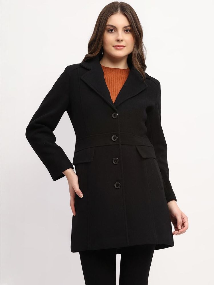 Classic Black Winter Coat