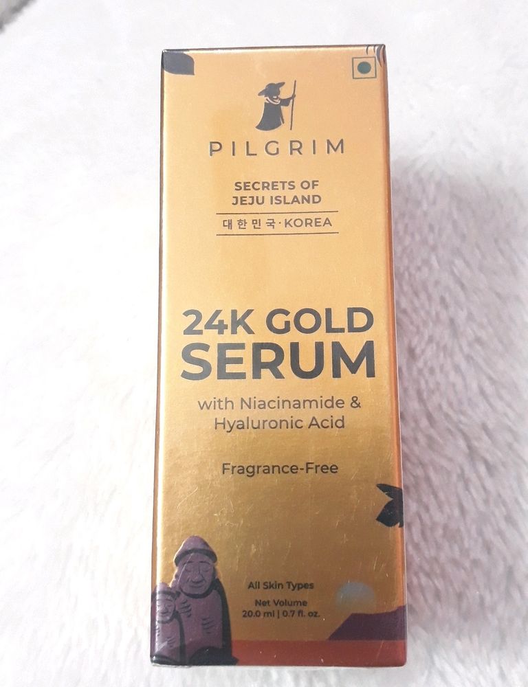 Pilgrim 24K Gold Face Serum With Niacinamide &amp; Hya