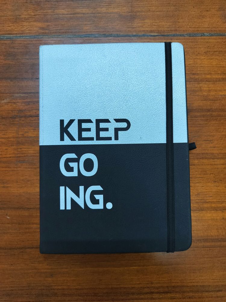 A5 Diary With Elastic Closure