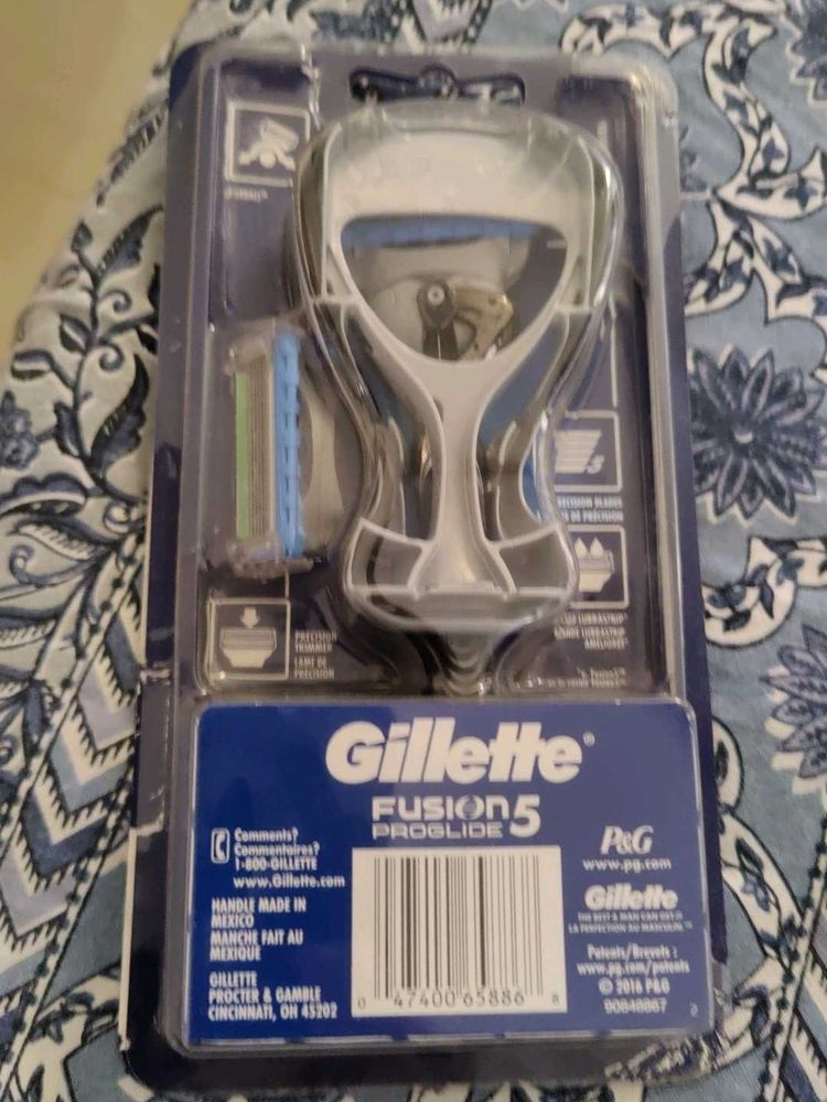 Gillette Fusion 5 ProGlide and Perfume
