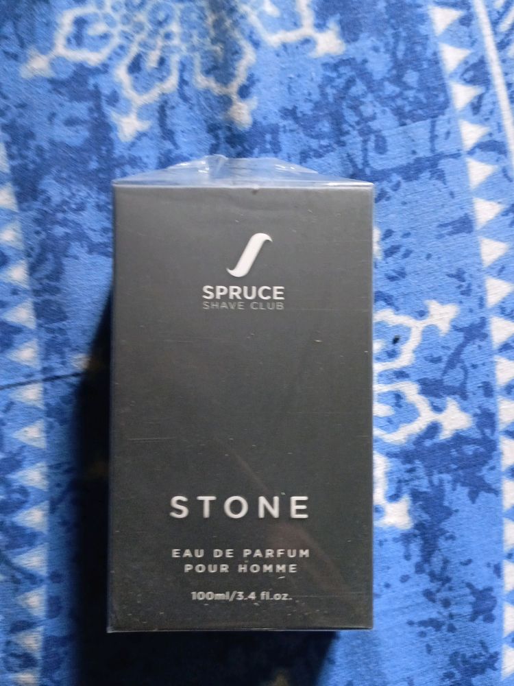 Spruce Shave Club Stone Perfume For Men 100ml | EDP Mens Perfume | Long Lasting Perfume for Men | Perfect Gifts for Men (100ml) (Stone)