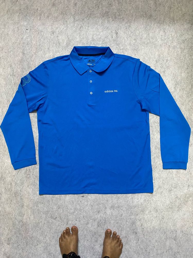 Adidas Long Sleeve Polo Shirt
