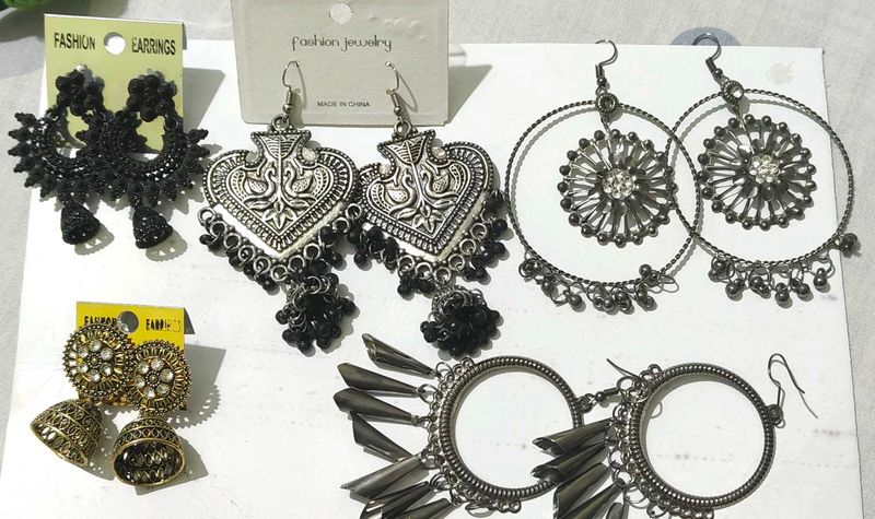 Earrings - Set of 5