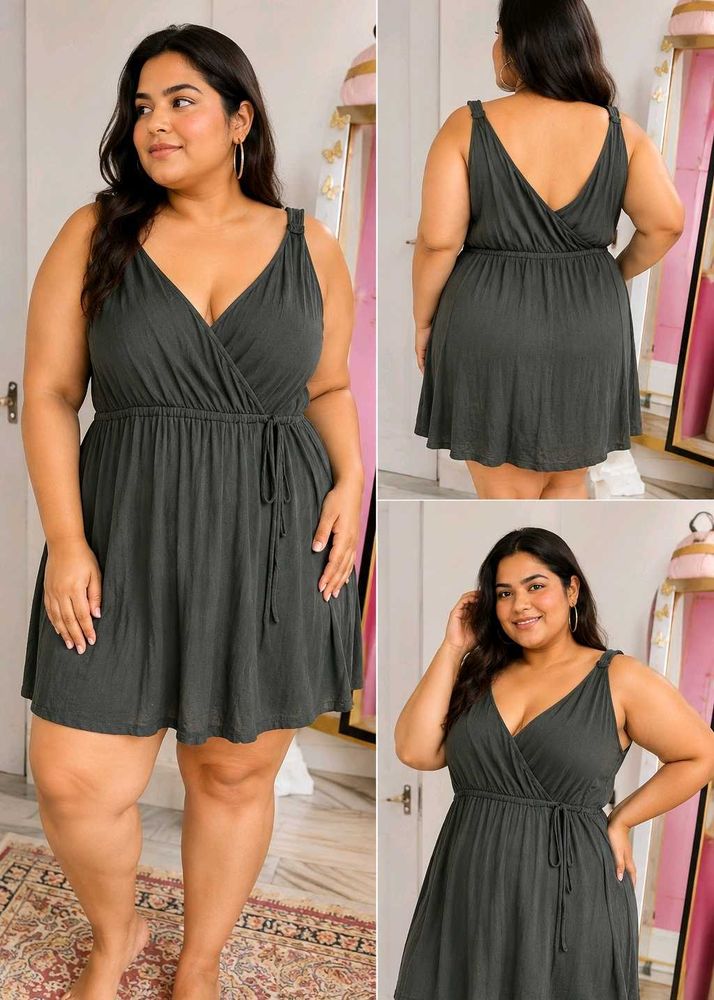 Chic Wrap Dress plus size