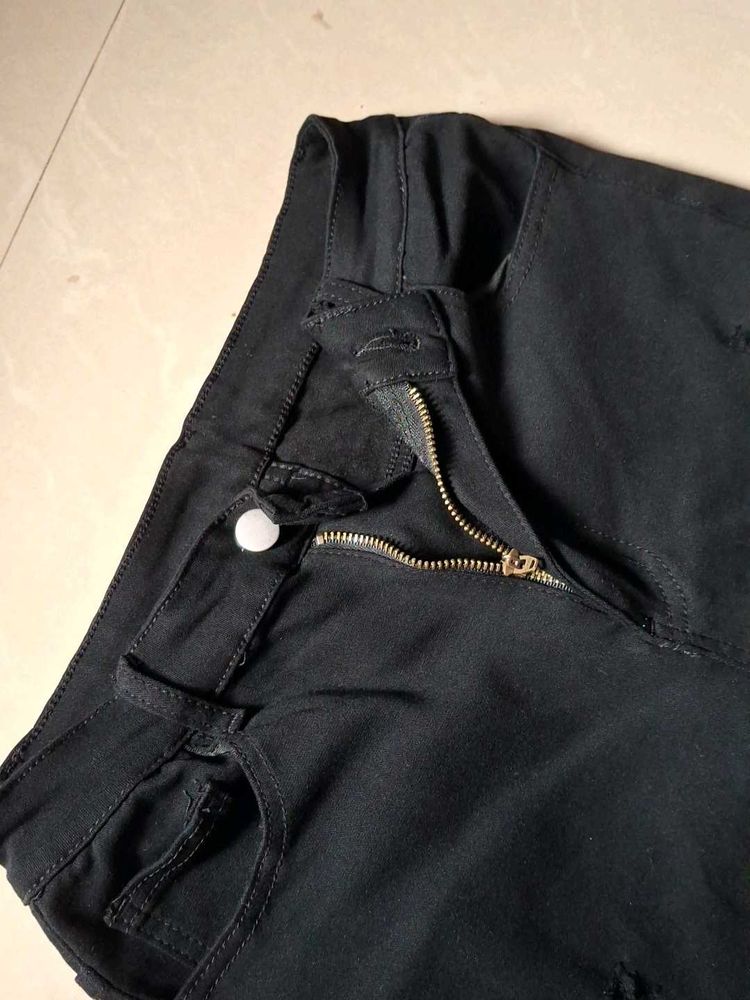 Black Denim Jeans