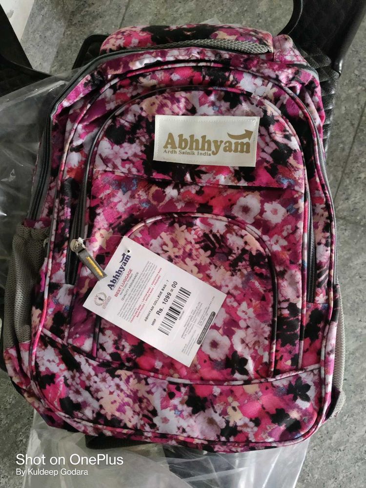 Stylish Floral Backpack