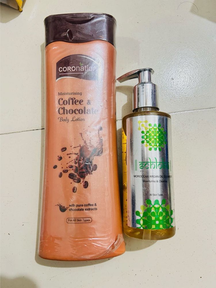 Offer 🔥Herbal Body Lotion &amp; Cleanser Set