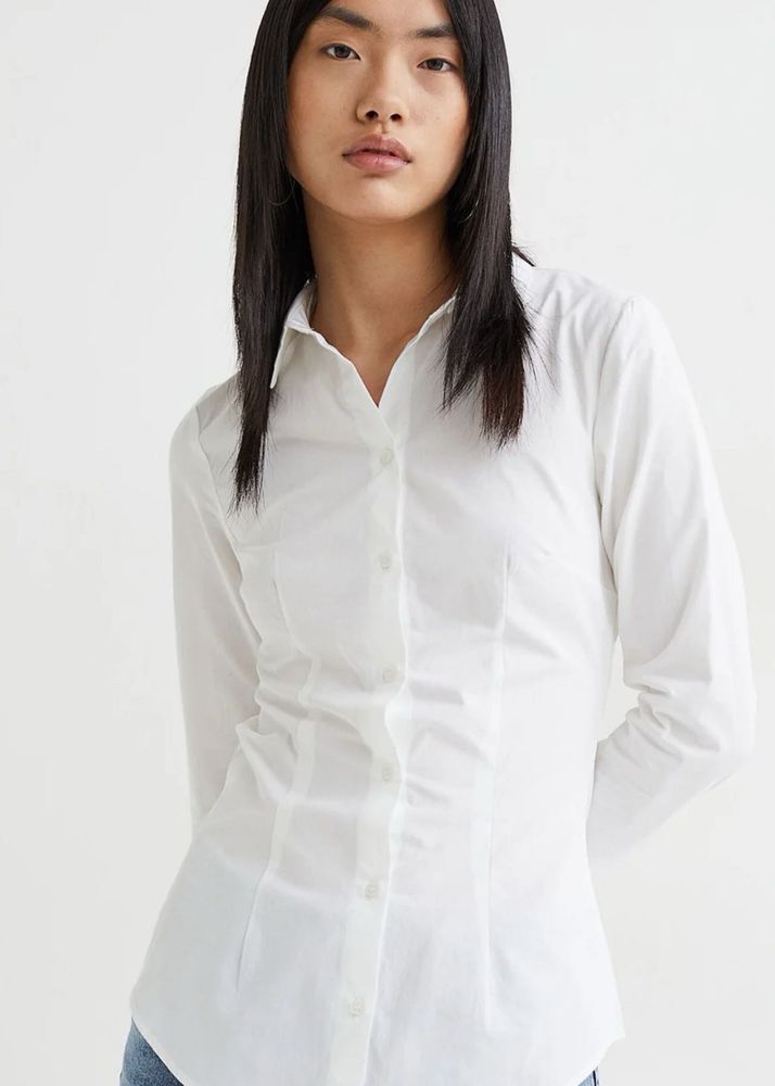 Classic White Fitted Shirt