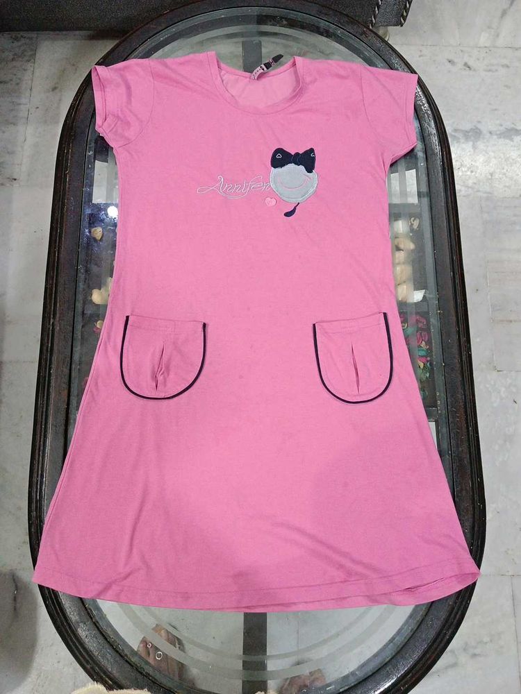 Cute Pink Cat midi