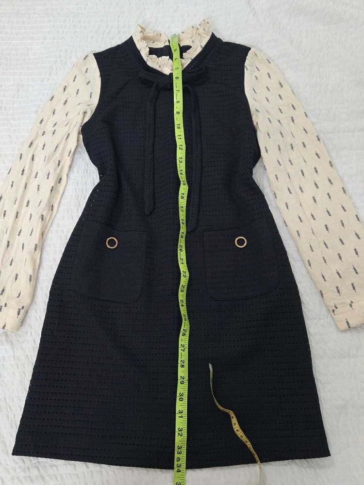 dark navy blue chic and Cute Dress bust 34